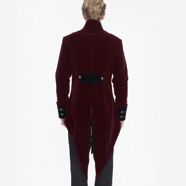Victorian Goth Velvet Frock Coat Götterdämmerung