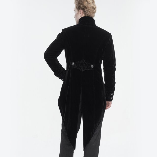 Victorian Goth Velvet Frock Coat Götterdämmerung