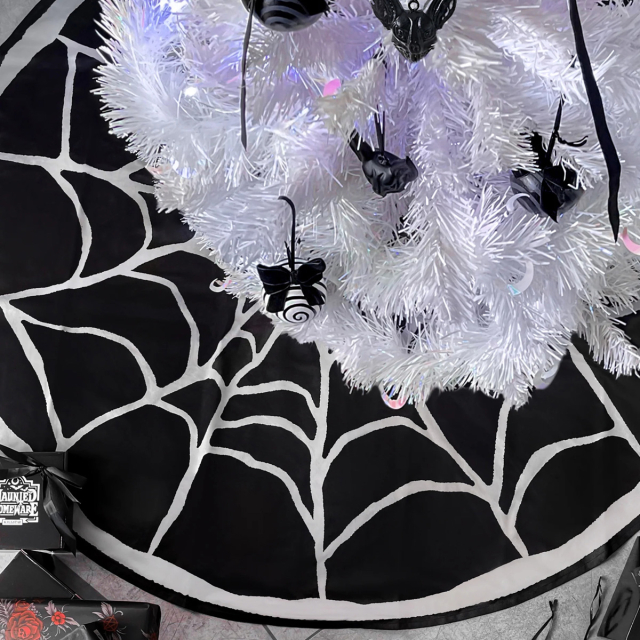 KILLSTAR Spinnennetz Weihnachtsbaumdecke