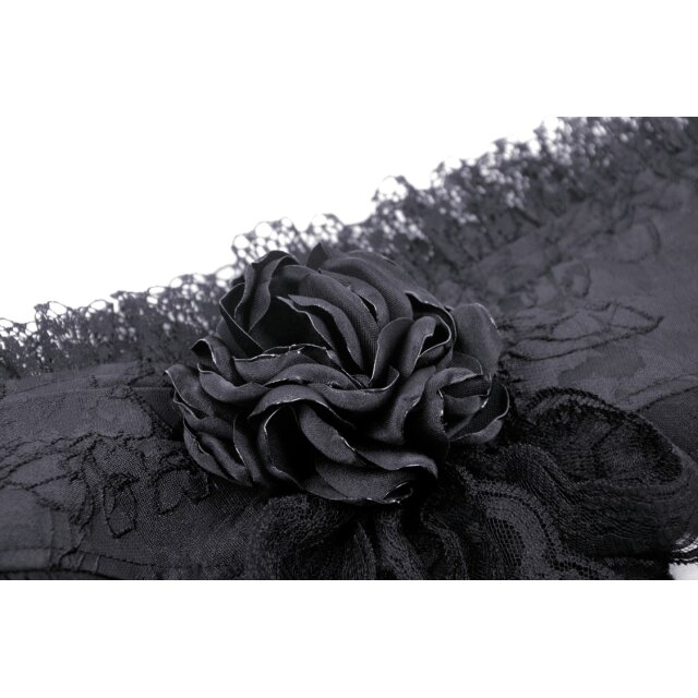 Tapered hi-low dress Demonic Lilith with straps