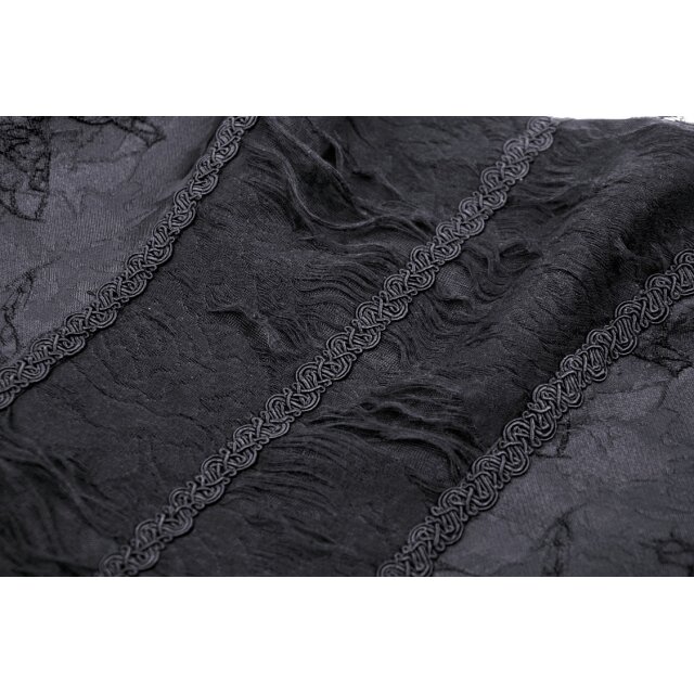 Tapered hi-low dress Demonic Lilith with straps