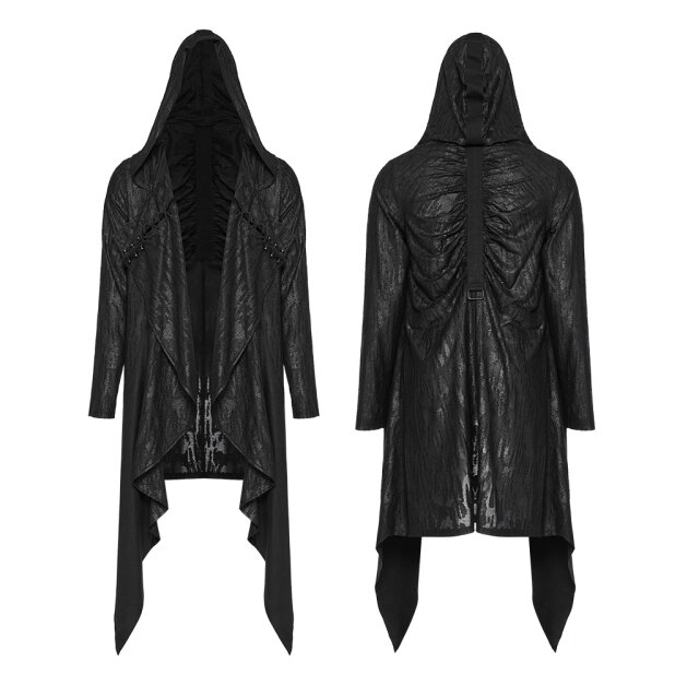 Long Punk Rave Tipped Cardigan Decayed & Outcast