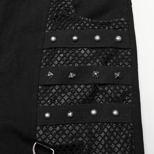 Wide PUNK RAVE Gothic bondage trousers Nomad of the Shadow