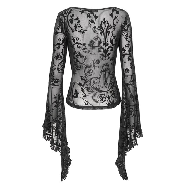 Sinnliches Gothic Blusenshirt Nightfall XXL
