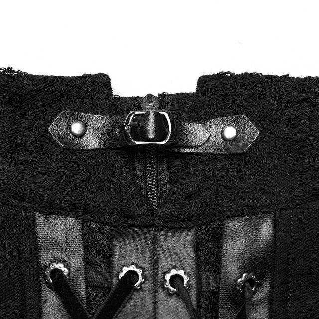 Langes PUNK RAVE Postapokalypse Kleid Laenor 4XL