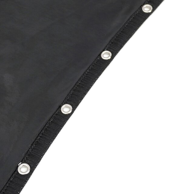 Asymmetric PVC skirt Dominia with chain
