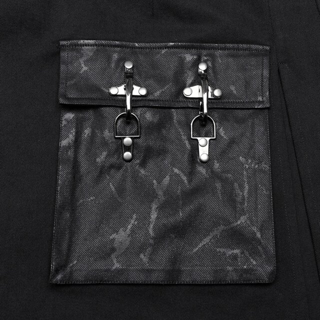 PUNK RAVE halfskirt Triade with cargo pocket