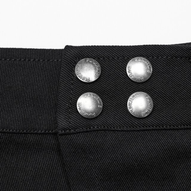 PUNK RAVE halfskirt Triade with cargo pocket