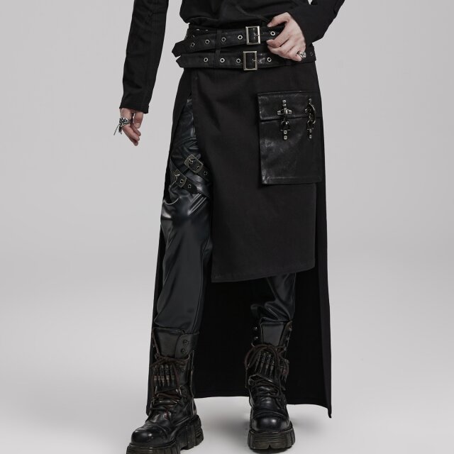 PUNK RAVE halfskirt Triade with cargo pocket