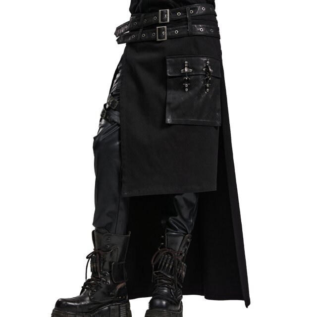 PUNK RAVE halfskirt Triade with cargo pocket