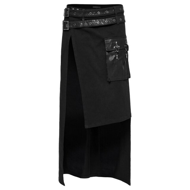 PUNK RAVE halfskirt Triade with cargo pocket