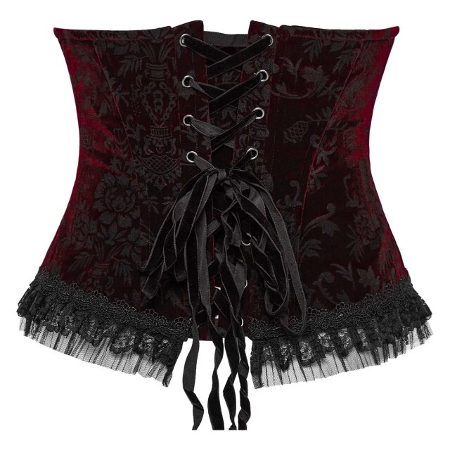 Victorian Punk Rave underbust corsage Miss OHara